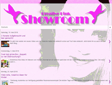 Tablet Screenshot of creative-pink-showroom.com